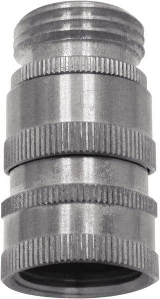 SANI-LAV - 3/4 GHT Garden Hose Quick Disconnect - Stainless Steel, Female Hose to Male Hose Connector - USA Tool & Supply