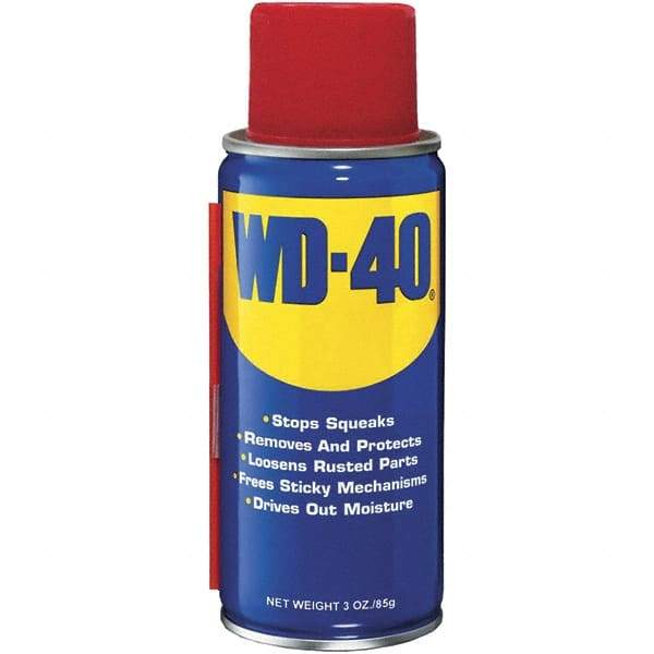 WD-40 - 3 oz Multi-Use Product - Liquid, Stop Squeaks, Removes & Protects, Loosens Rusted Parts, Free Sticky Mechanisms, Drives Out Moisture - USA Tool & Supply