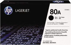 Hewlett-Packard - Black Toner Cartridge - Use with HP LaserJet Pro 400 M401, 400 MFP M425 - USA Tool & Supply