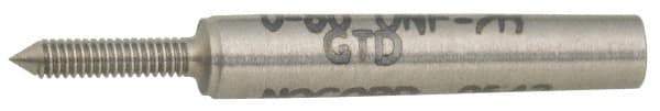 GF Gage - 7/16-14 No Go Truncated Taperlock Thread Setting Plug Gage - Class 2A, Size 2 Handle, Steel - USA Tool & Supply