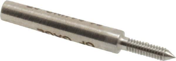 GF Gage - #1-64, Class 2B, Single End Plug Thread No Go Gage - Hardened Tool Steel, Size 000 Handle Not Included - USA Tool & Supply