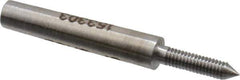 GF Gage - #1-72, Class 2B, Single End Plug Thread No Go Gage - Hardened Tool Steel, Size 000 Handle Not Included - USA Tool & Supply