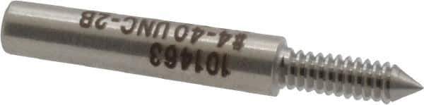 GF Gage - #4-40, Class 2B, Single End Plug Thread No Go Gage - Hardened Tool Steel, Size 00 Handle Not Included - USA Tool & Supply