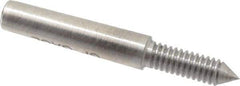 GF Gage - #5-40, Class 2B, Single End Plug Thread No Go Gage - Hardened Tool Steel, Size 00 Handle Not Included - USA Tool & Supply