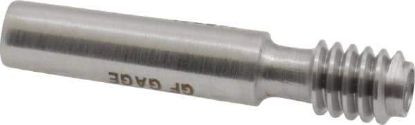 GF Gage - 1/4-20, Class 2B, Single End Plug Thread No Go Gage - Hardened Tool Steel, Size 1 Handle Not Included - USA Tool & Supply