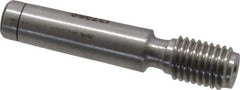 GF Gage - 1/4-28, Class 2B, Single End Plug Thread No Go Gage - Hardened Tool Steel, Size 1 Handle Not Included - USA Tool & Supply