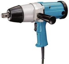 Makita - 3/4" Drive, 433 Ft/Lb Torque, Pistol Grip Handle, 1,700 RPM, Impact Wrench - 9 Amps, 115 Volts - USA Tool & Supply