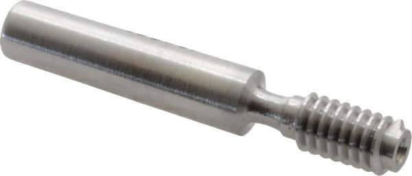 GF Gage - #8-32, Class 3B, Single End Plug Thread No Go Gage - Hardened Tool Steel, Size 0 Handle Not Included - USA Tool & Supply
