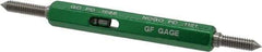 GF Gage - #5-40, Class 2B, Double End Plug Thread Go/No Go Gage - Hardened Tool Steel, Size 00 Handle Included - USA Tool & Supply
