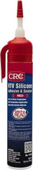 CRC - 8 oz Tube Red RTV Silicone Gasket Sealant - -80 to 500°F Operating Temp, 24 hr Full Cure Time - USA Tool & Supply