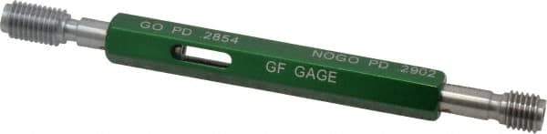 GF Gage - 5/16-24, Class 2B, Double End Plug Thread Go/No Go Gage - Hardened Tool Steel, Size 1 Handle Included - USA Tool & Supply