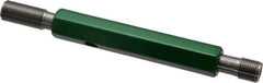 GF Gage - 3/8-32, Class 2B, Double End Plug Thread Go/No Go Gage - Hardened Tool Steel, Size 2 Handle Included - USA Tool & Supply