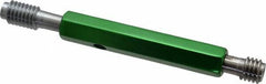 GF Gage - 7/16-14, Class 2B, Double End Plug Thread Go/No Go Gage - Hardened Tool Steel, Size 2 Handle Included - USA Tool & Supply