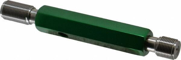 GF Gage - 9/16-24, Class 2B, Double End Plug Thread Go/No Go Gage - Hardened Tool Steel, Size 3 Handle Included - USA Tool & Supply