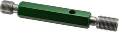 GF Gage - 5/8-18, Class 2B, Double End Plug Thread Go/No Go Gage - Hardened Tool Steel, Size 3 Handle Included - USA Tool & Supply