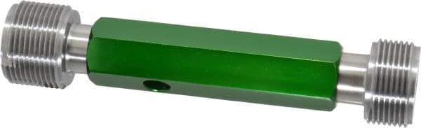 GF Gage - 1-3/8 - 12, Class 2B, Double End Plug Thread Go/No Go Gage - Hardened Tool Steel, Size 5 Handle Included - USA Tool & Supply