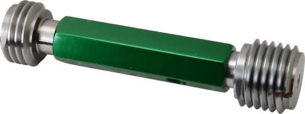 GF Gage - 1-1/2 - 6, Class 2B, Double End Plug Thread Go/No Go Gage - Hardened Tool Steel, Size 5 Handle Included - USA Tool & Supply