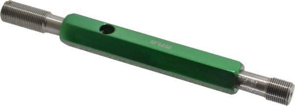 GF Gage - 3/8-32, Class 3B, Double End Plug Thread Go/No Go Gage - Hardened Tool Steel, Size 2 Handle Included - USA Tool & Supply