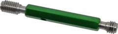 GF Gage - 1/2-13, Class 3B, Double End Plug Thread Go/No Go Gage - Hardened Tool Steel, Size 2 Handle Included - USA Tool & Supply