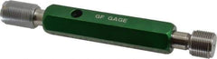 GF Gage - 5/8-24, Class 3B, Double End Plug Thread Go/No Go Gage - Hardened Tool Steel, Size 3 Handle Included - USA Tool & Supply