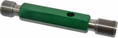 GF Gage - 7/8-14, Class 3B, Double End Plug Thread Go/No Go Gage - Hardened Tool Steel, Size 4 Handle Included - USA Tool & Supply