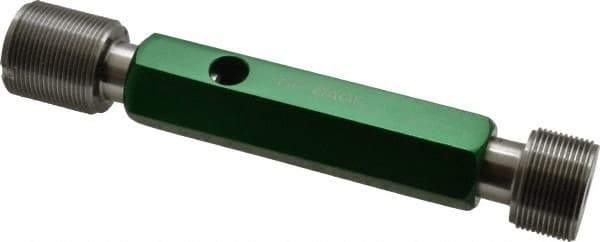 GF Gage - 1-20, Class 3B, Double End Plug Thread Go/No Go Gage - Hardened Tool Steel, Size 4 Handle Included - USA Tool & Supply