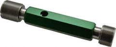 GF Gage - 1-20, Class 3B, Double End Plug Thread Go/No Go Gage - Hardened Tool Steel, Size 4 Handle Included - USA Tool & Supply