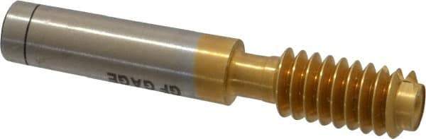 GF Gage - 1/4-20, Class 2B, 3B, Single End Plug Thread Go Gage - High Speed Steel, Size 1 Handle Not Included - USA Tool & Supply