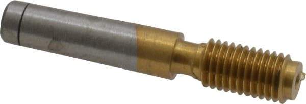 GF Gage - 1/4-28, Class 2B, 3B, Single End Plug Thread Go Gage - High Speed Steel, Size 1 Handle Not Included - USA Tool & Supply