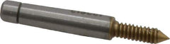 GF Gage - #4-40, Class 2B, Single End Plug Thread No Go Gage - High Speed Steel, Size 00 Handle Not Included - USA Tool & Supply