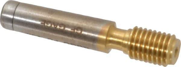 GF Gage - 1/4-28, Class 2B, Single End Plug Thread No Go Gage - High Speed Steel, Size 1 Handle Not Included - USA Tool & Supply