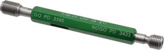 GF Gage - 5/16-24 Thread, Steel, Screw Thread Insert (STI) Class 2B, Plug Thread Insert Go/No Go Gage - Double End with Handle, Handle Size 1 - USA Tool & Supply