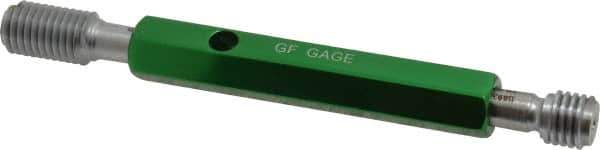 GF Gage - 3/8-16 Thread, Steel, Screw Thread Insert (STI) Class 3B, Plug Thread Insert Go/No Go Gage - Double End with Handle, Handle Size 2 - USA Tool & Supply