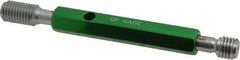 GF Gage - 3/8-16 Thread, Steel, Screw Thread Insert (STI) Class 3B, Plug Thread Insert Go/No Go Gage - Double End with Handle, Handle Size 2 - USA Tool & Supply