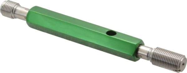 GF Gage - 3/8-24 Thread, Steel, Screw Thread Insert (STI) Class 3B, Plug Thread Insert Go/No Go Gage - Double End with Handle, Handle Size 2 - USA Tool & Supply