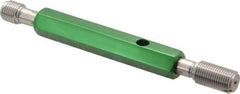 GF Gage - 3/8-24 Thread, Steel, Screw Thread Insert (STI) Class 3B, Plug Thread Insert Go/No Go Gage - Double End with Handle, Handle Size 2 - USA Tool & Supply