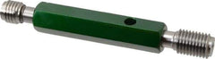 GF Gage - 1/2-13 Thread, Steel, Screw Thread Insert (STI) Class 3B, Plug Thread Insert Go/No Go Gage - Double End with Handle, Handle Size 2 - USA Tool & Supply