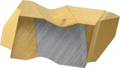 Kennametal - NJK3008 Grade KC730, External UNJ Threading Insert - 20 TPI Ext Pitch, Right Hand Insert, TiN Finish, Carbide - USA Tool & Supply