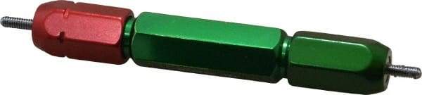 GF Gage - #2-56, Class 2B, Double End Plug Thread Go/No Go Gage - Steel, Size 2W Handle Included - USA Tool & Supply