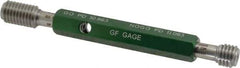 GF Gage - M12x1.75, Class 6H, Double End Plug Thread Go/No Go Gage - Hardened Tool Steel, Size 2 Handle Included - USA Tool & Supply