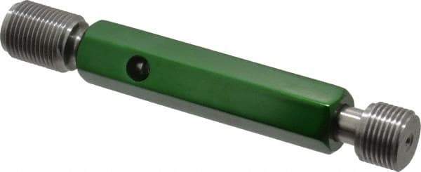 GF Gage - M18x1.50, Class 6H, Double End Plug Thread Go/No Go Gage - Hardened Tool Steel, Size 3 Handle Included - USA Tool & Supply