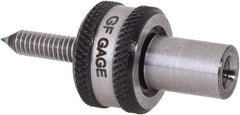 GF Gage - No.5-40 UNC, 1/4 Inch Thread, Tapped Hole Location Gage - 5/16 Inch Head Diameter - USA Tool & Supply