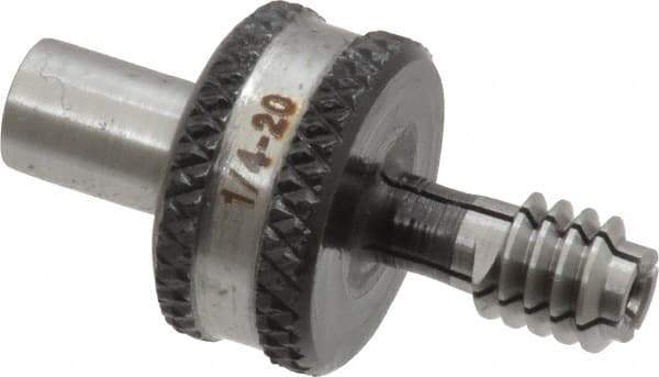 GF Gage - 1/4-20 UNC, 1/4 Inch Thread, Tapped Hole Location Gage - 5/16 Inch Head Diameter - USA Tool & Supply