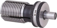 GF Gage - 3/4-16 UNF, 1/2 Inch Thread, Tapped Hole Location Gage - 1 Inch Head Diameter - USA Tool & Supply