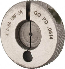 GF Gage - 0-80 Go Single Ring Thread Gage - Class 2A - USA Tool & Supply