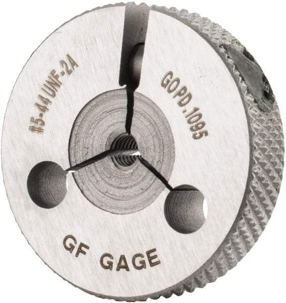 GF Gage - 5-44 Go Single Ring Thread Gage - Class 2A - USA Tool & Supply