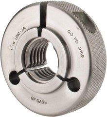 GF Gage - 1-8 Go Single Ring Thread Gage - Class 2A - USA Tool & Supply