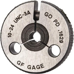 GF Gage - 10-24 Go Single Ring Thread Gage - Class 3A - USA Tool & Supply