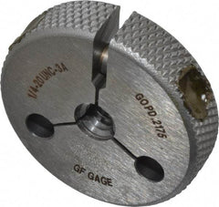 GF Gage - 1/4-20 Go Single Ring Thread Gage - Class 3A - USA Tool & Supply