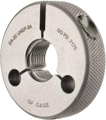 GF Gage - 3/4-20 Go Single Ring Thread Gage - Class 3A - USA Tool & Supply